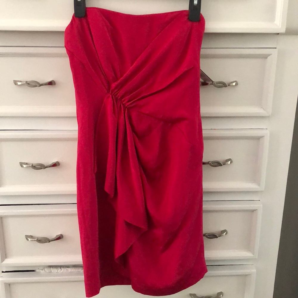 Nicole Miller new w tags  strapless dress